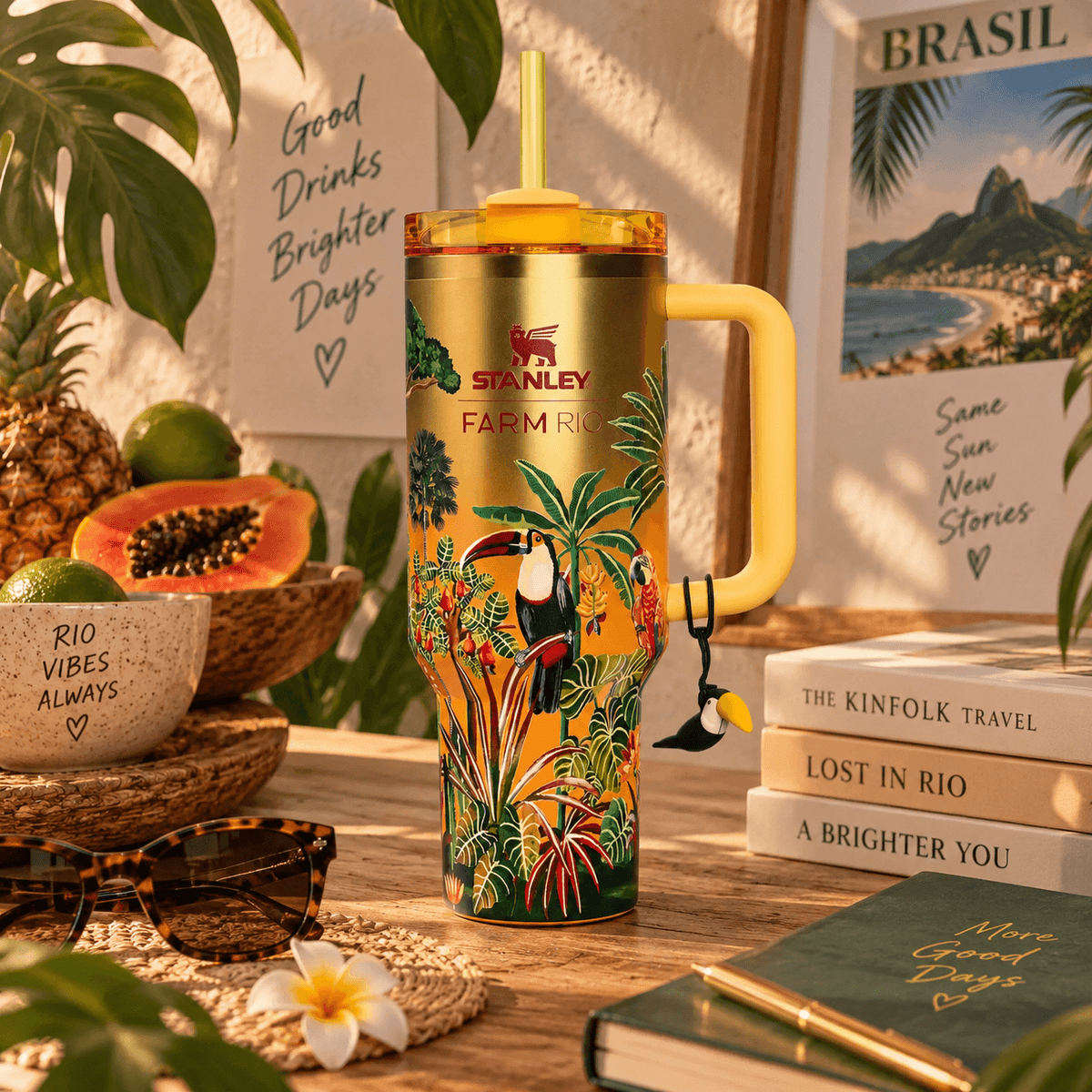 STANLEY FARM RIO Tropical Toucan Tumbler