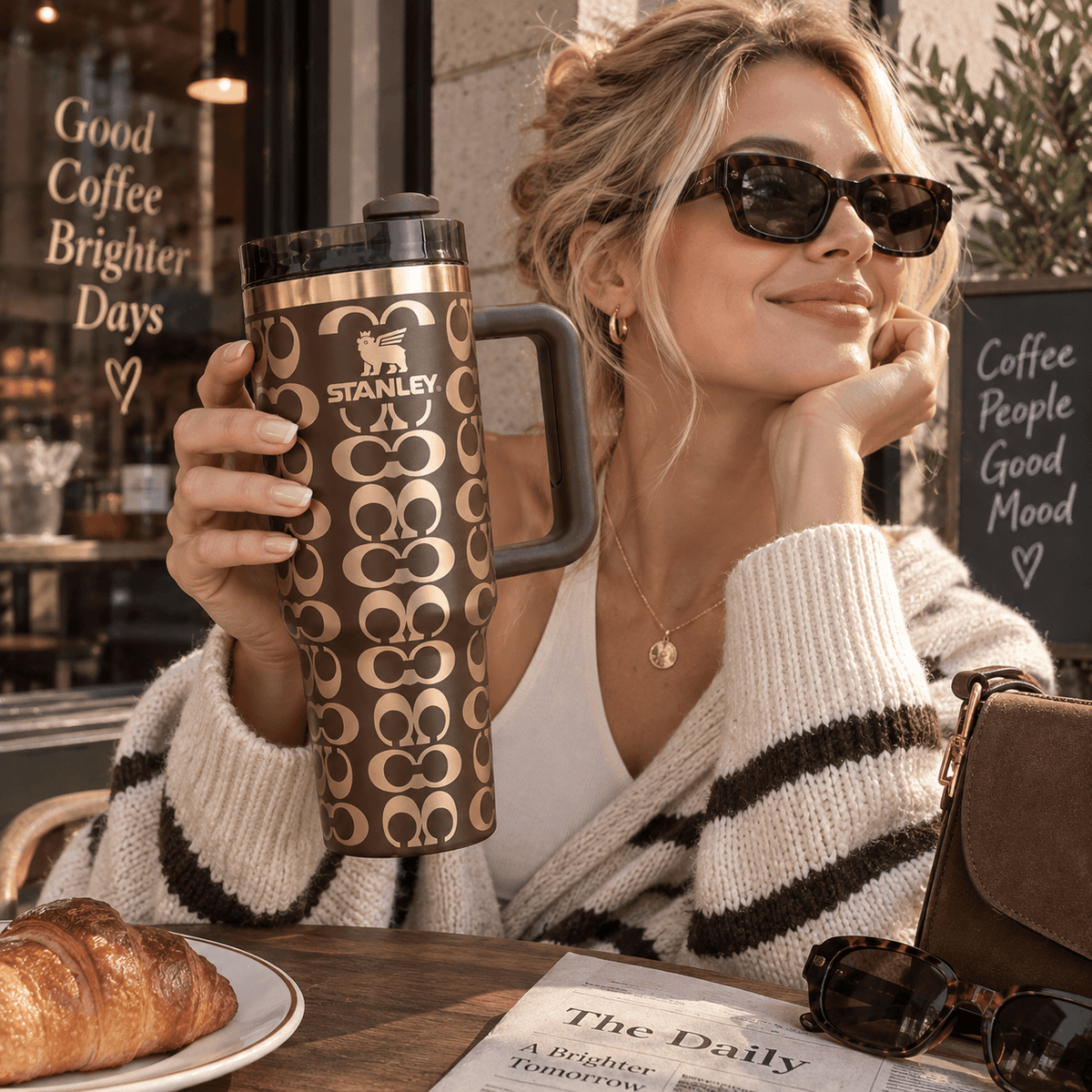 Golden Heritage Brown Tumbler