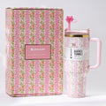 Stanley x LoveShackFancy Large Capacity Insulated Tumbler with Straw